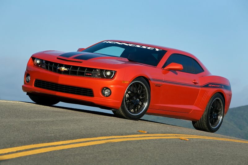 Illustration for article titled Hennessey HPE550 Camaro Looks Ready To Ram 562 HP Down Your Gullet